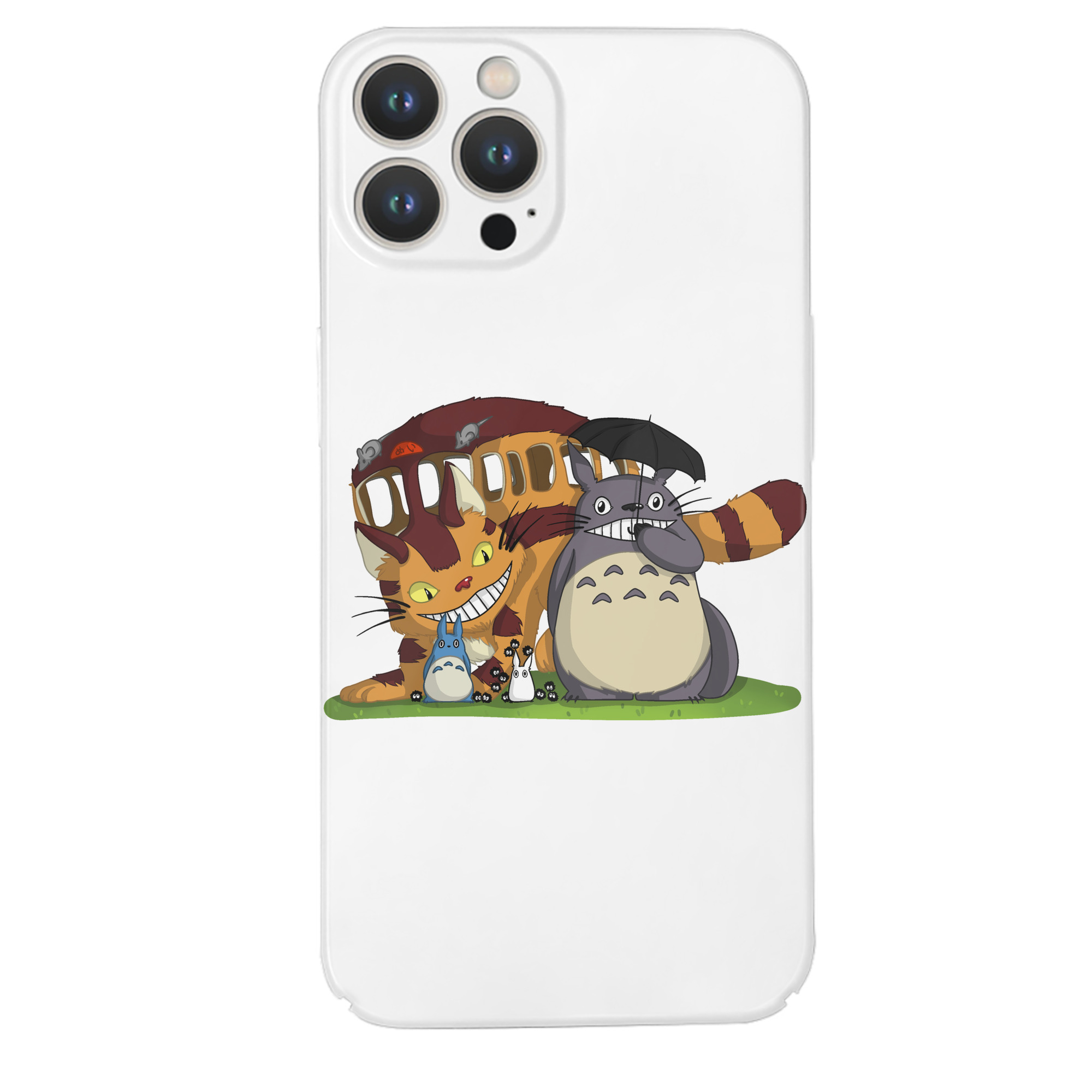 （画像用） となりのトトロ 草壁メイ 草壁サツキ My Neighbor Totoro Satsuki Kusakabe Mei Kusakabe 【iPhone 14シリーズ対応】ハードケース
